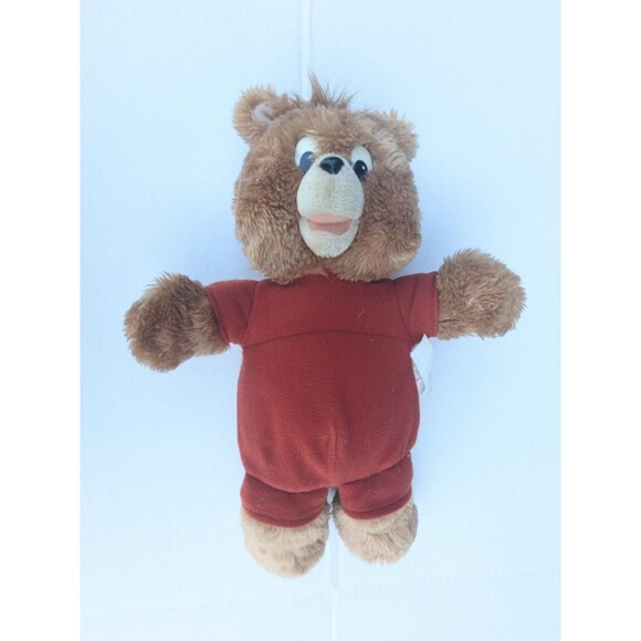 Vintage Teddy Ruxpin 14" Plush Bear Toy Worlds of Wonder 1985 Teddy Bear - Picture 1 of 8